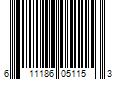 Barcode Image for UPC code 611186051153