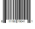 Barcode Image for UPC code 611190190411