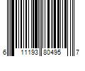 Barcode Image for UPC code 611193804957