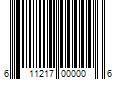 Barcode Image for UPC code 611217000006