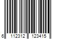 Barcode Image for UPC code 6112312123415