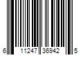 Barcode Image for UPC code 611247369425