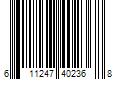 Barcode Image for UPC code 611247402368. Product Name: The Original Donut Shop - DS ICED Pineapple Passionfruit, 20ct