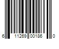 Barcode Image for UPC code 611269001860