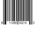 Barcode Image for UPC code 611269002140