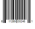 Barcode Image for UPC code 611269002461