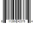 Barcode Image for UPC code 611269423754