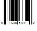 Barcode Image for UPC code 611318518110