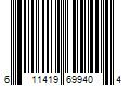 Barcode Image for UPC code 611419699404