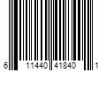 Barcode Image for UPC code 611440418401