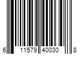 Barcode Image for UPC code 611579400308