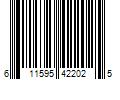 Barcode Image for UPC code 611595422025