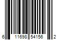 Barcode Image for UPC code 611698541562