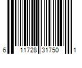 Barcode Image for UPC code 611728317501