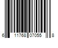 Barcode Image for UPC code 611768070558