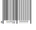 Barcode Image for UPC code 6117722777777