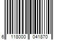 Barcode Image for UPC code 6118000041870