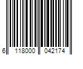 Barcode Image for UPC code 6118000042174