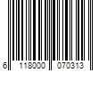 Barcode Image for UPC code 6118000070313