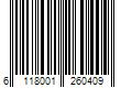 Barcode Image for UPC code 6118001260409