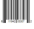 Barcode Image for UPC code 611942033072