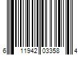 Barcode Image for UPC code 611942033584