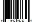 Barcode Image for UPC code 611942033805