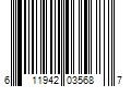 Barcode Image for UPC code 611942035687