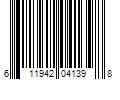 Barcode Image for UPC code 611942041398