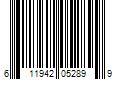 Barcode Image for UPC code 611942052899