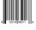 Barcode Image for UPC code 612019650178