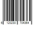 Barcode Image for UPC code 6120230704364