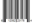 Barcode Image for UPC code 612052231754