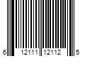 Barcode Image for UPC code 612111121125