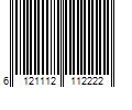 Barcode Image for UPC code 6121112112222