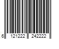 Barcode Image for UPC code 6121222242222