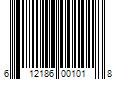 Barcode Image for UPC code 612186001018