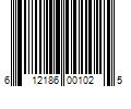 Barcode Image for UPC code 612186001025