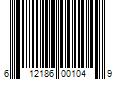 Barcode Image for UPC code 612186001049