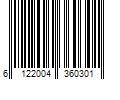 Barcode Image for UPC code 6122004360301