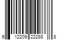 Barcode Image for UPC code 612209222888