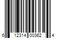 Barcode Image for UPC code 612314003624