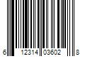 Barcode Image for UPC code 612314036028