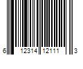 Barcode Image for UPC code 612314121113