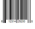 Barcode Image for UPC code 612314252008