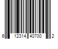 Barcode Image for UPC code 612314407002