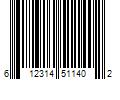 Barcode Image for UPC code 612314511402