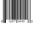 Barcode Image for UPC code 612477041518