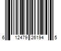 Barcode Image for UPC code 612479261945