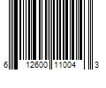 Barcode Image for UPC code 612600110043